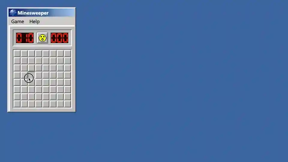 React Minesweeper gameplay